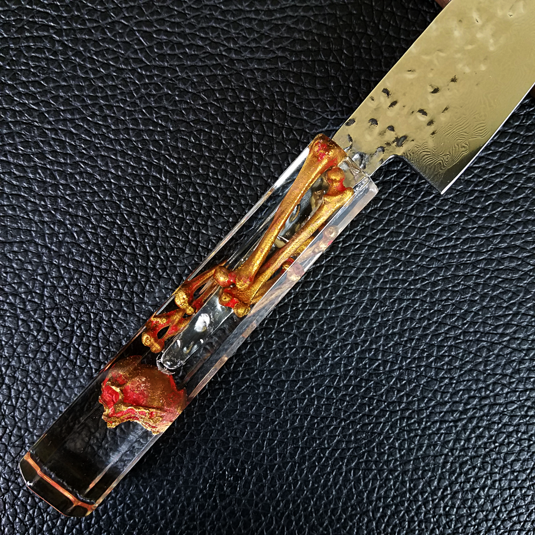 The Scythian - 6in (150mm) Damascus Petty Culinary Knife