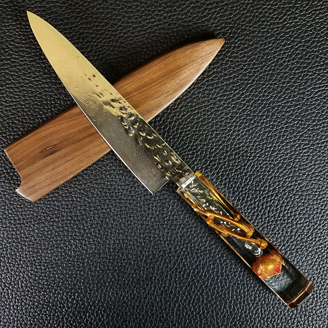 The Scythian - 6in (150mm) Damascus Petty Culinary Knife