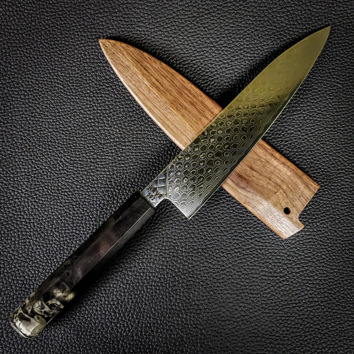 Skulldaggery - 210mm (8.25in) Damascus Gyuto Chef Knife