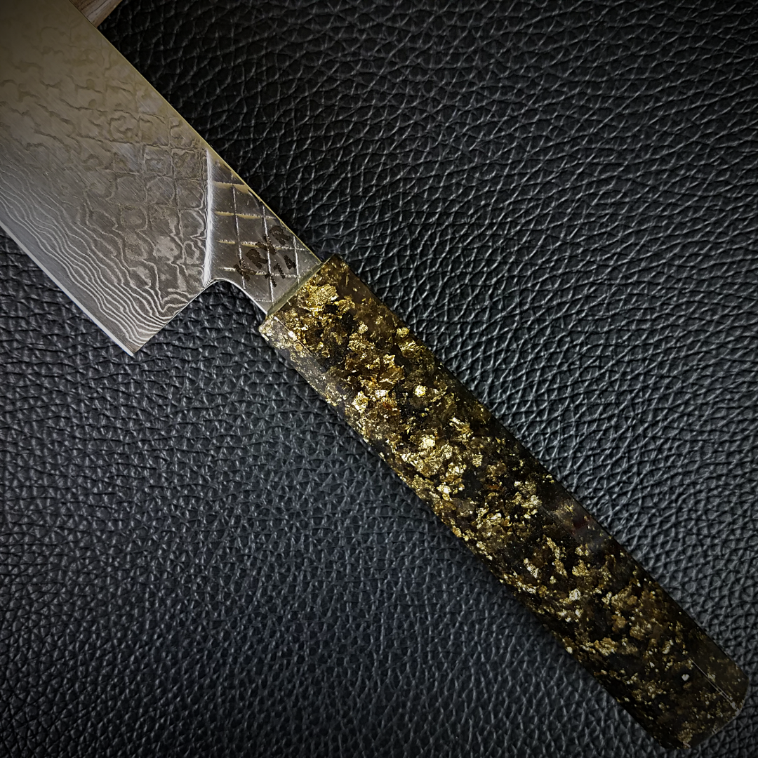 Black Gold - 210mm (8.25in) Damascus Gyuto Chef Knife