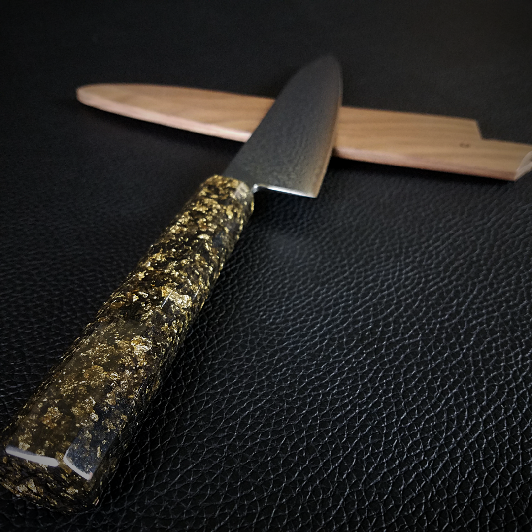 Black Gold - 210mm (8.25in) Damascus Gyuto Chef Knife