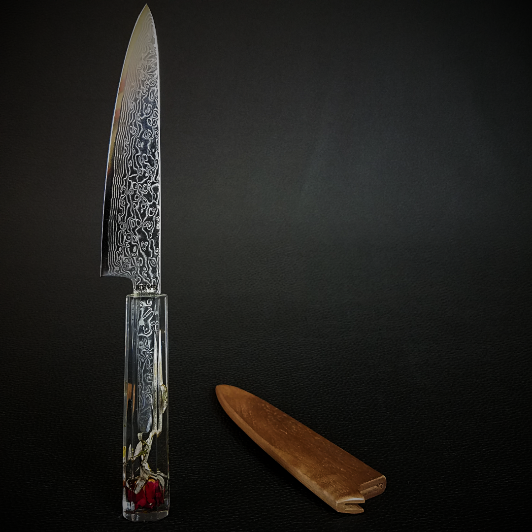 Valentine - 6in (150mm) Damascus Petty Culinary Knife