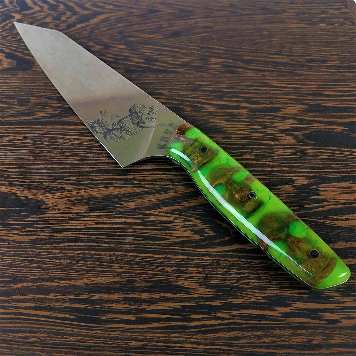 Brain Karver - 8&quot; Gyuto Chef Knife  S35VN Stainless Steel