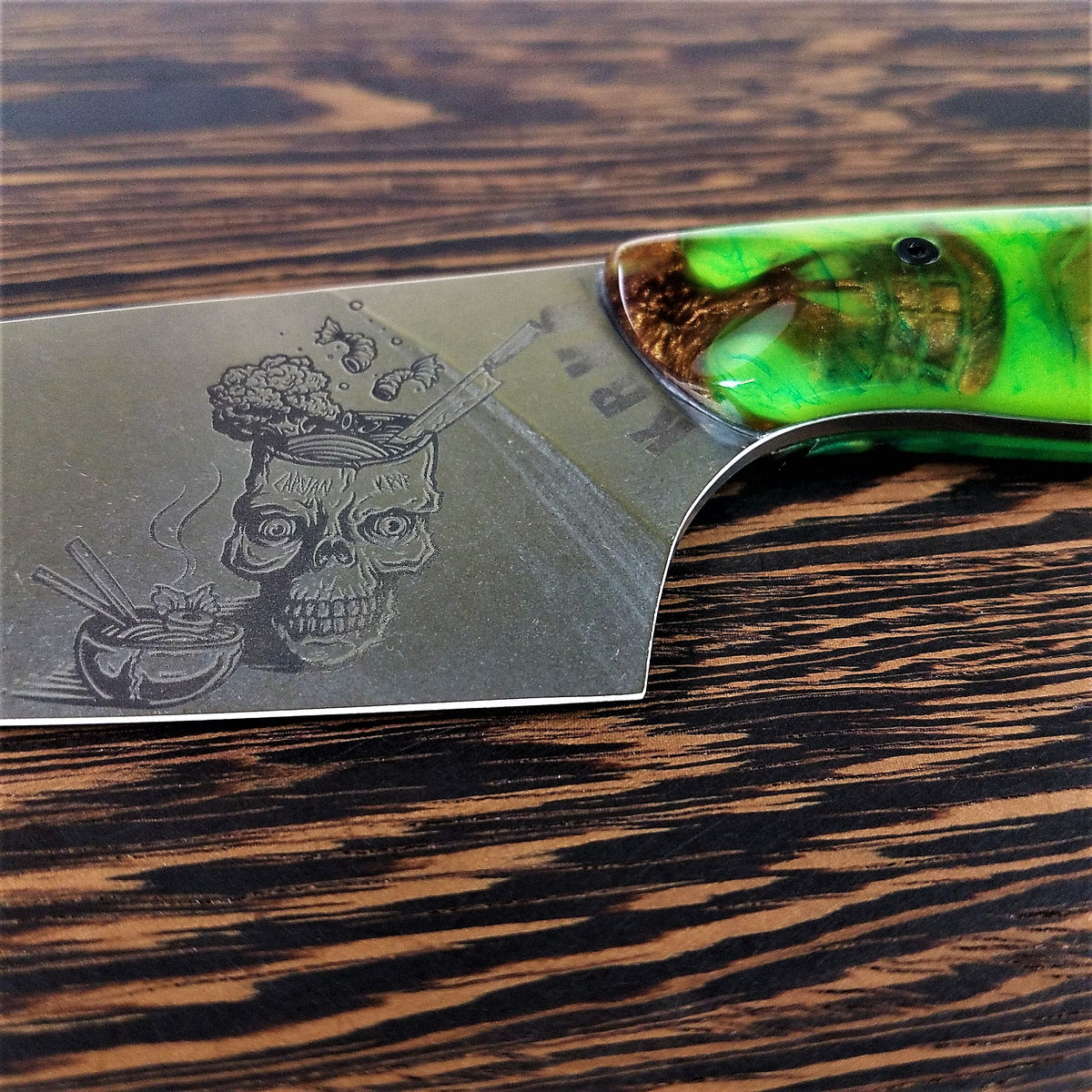 Brain Karver - 8&quot; Gyuto Chef Knife  S35VN Stainless Steel