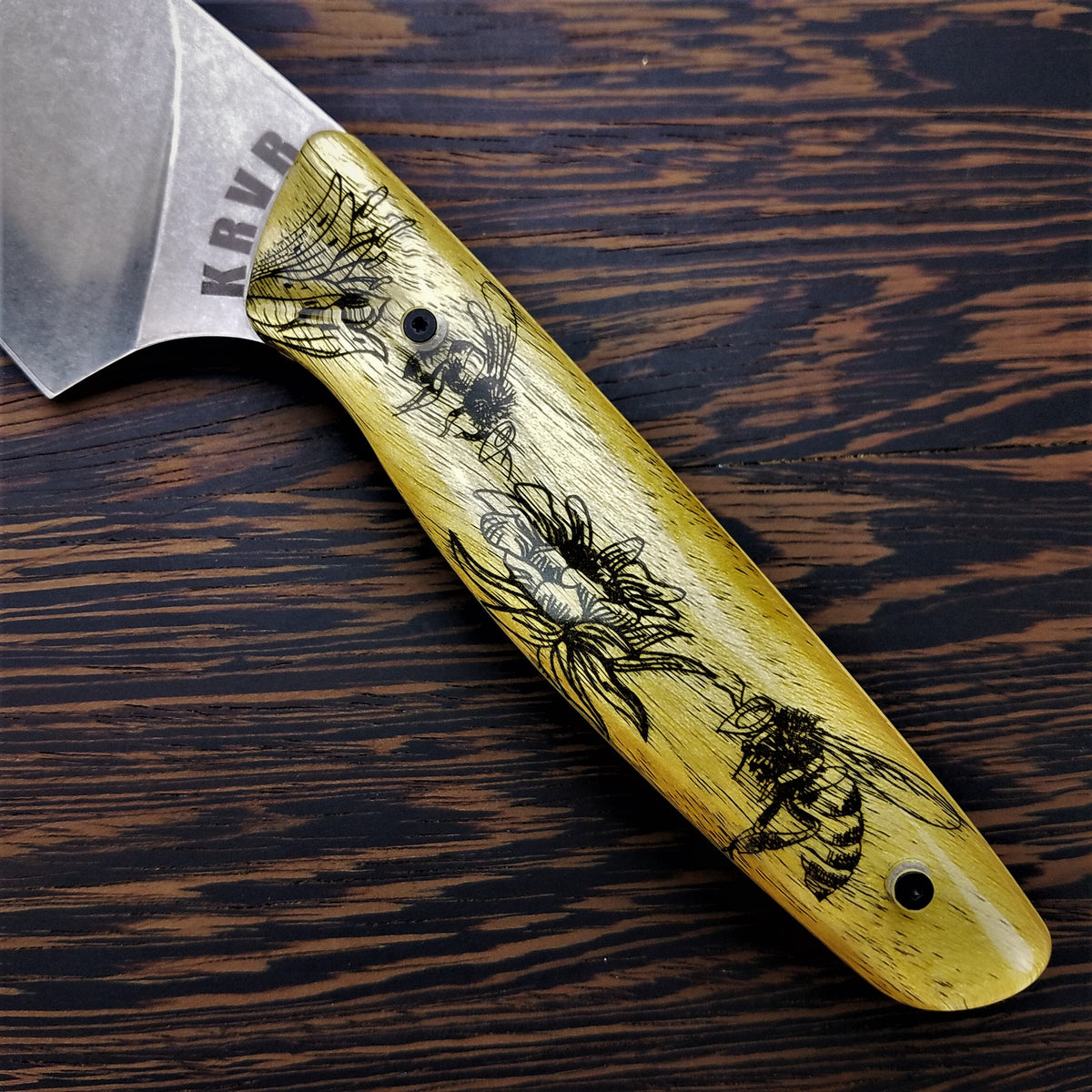 Queen Bee - 8in (203mm) Gyuto Chef Knife S35VN Stainless Steel