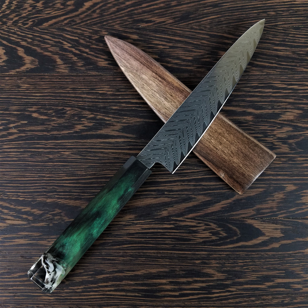 Boar Hunt - 6in (150mm) Damascus Petty Culinary Knife