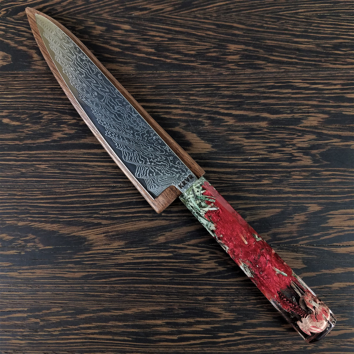 Tax Day - 6in (150mm) Damascus Petty Culinary Knife