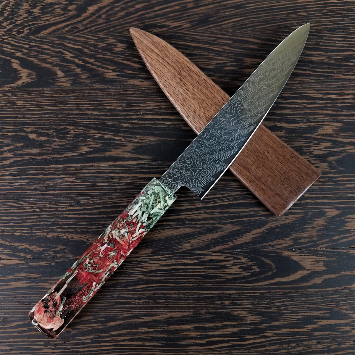 Tax Day - 6in (150mm) Damascus Petty Culinary Knife