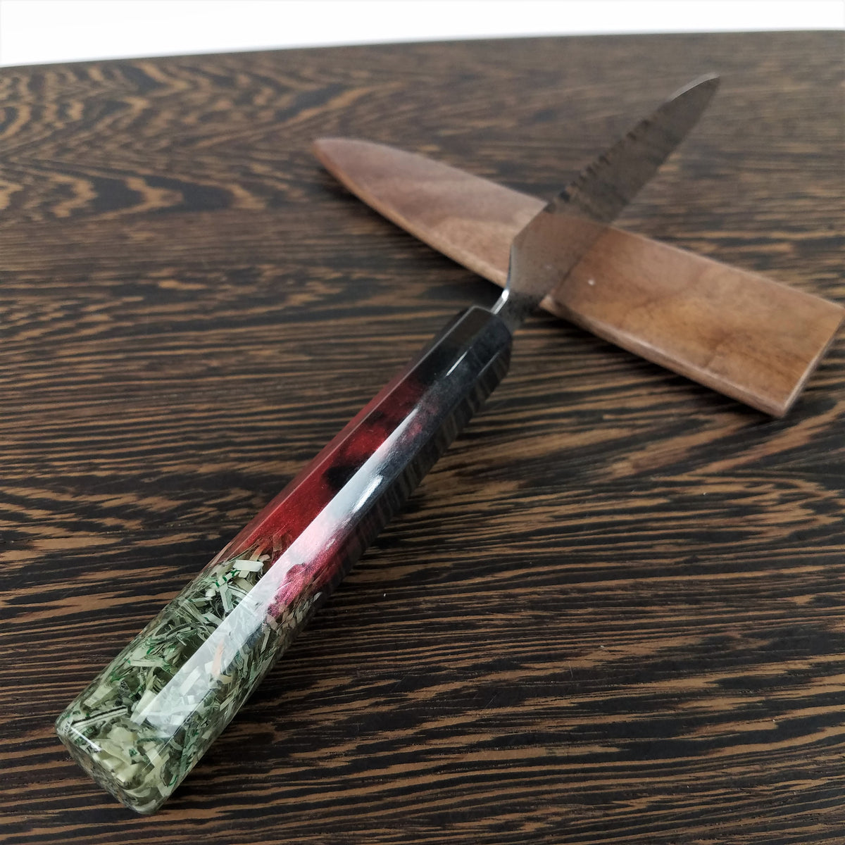 Blood Drive - 6in (150mm) Damascus Petty Culinary Knife