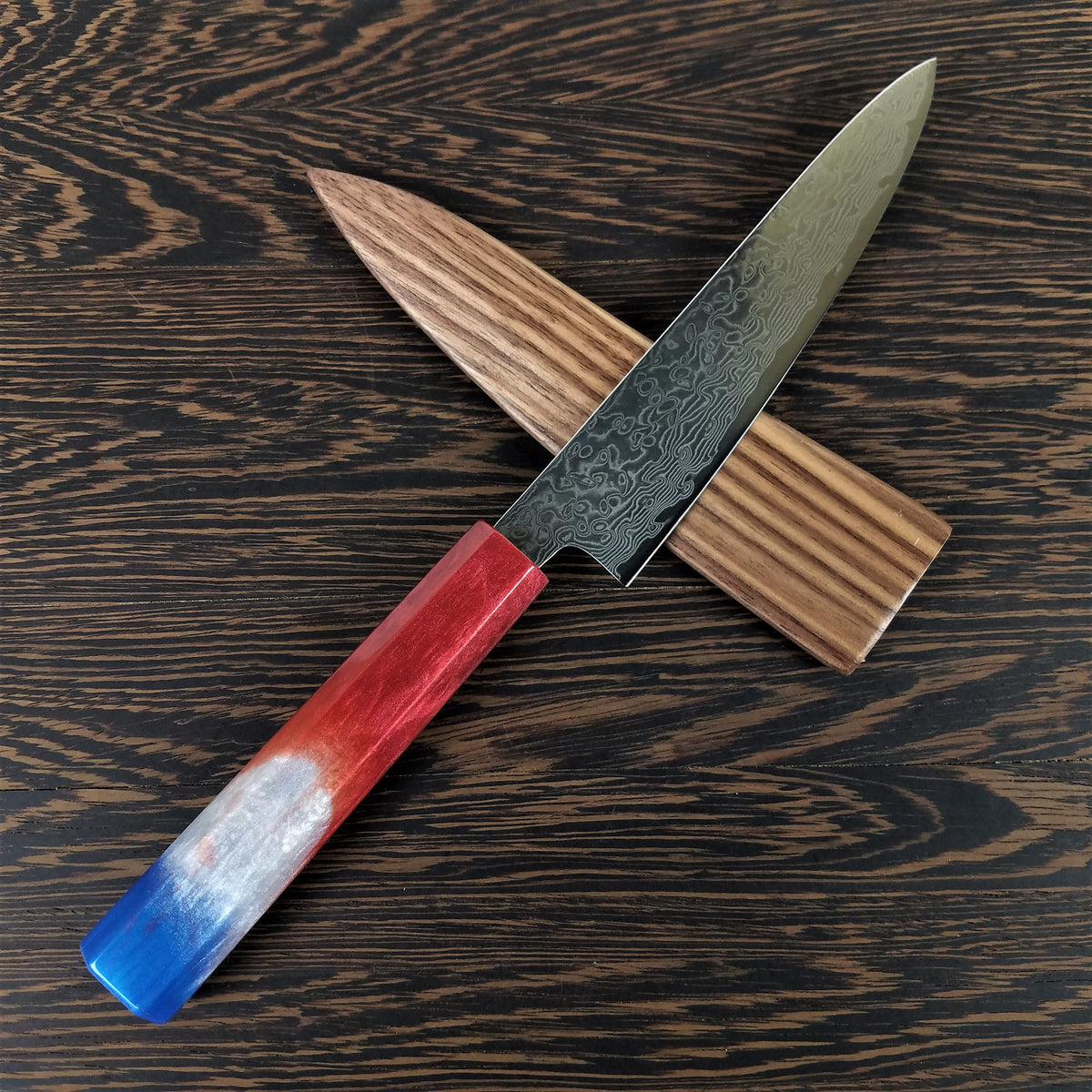 French Connection - 6in (150mm) Damascus Petty Culinary Knife
