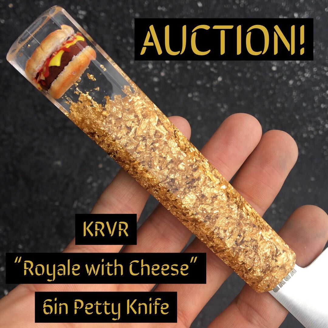 Royale with Cheese - 6” Petty Knife - SOLD