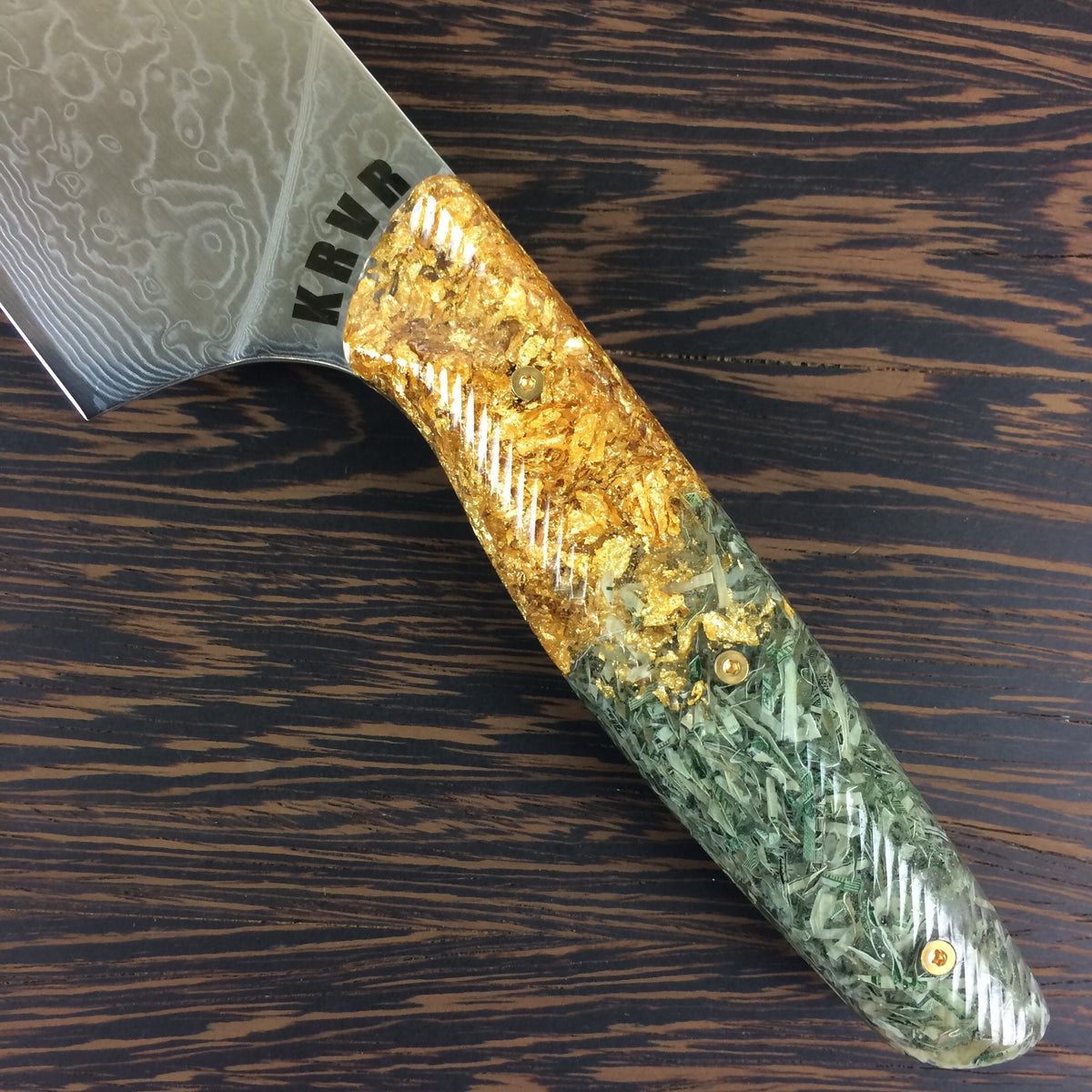 Gold Standard - 10&quot; Damascus - Gyuto - Wavy Handle