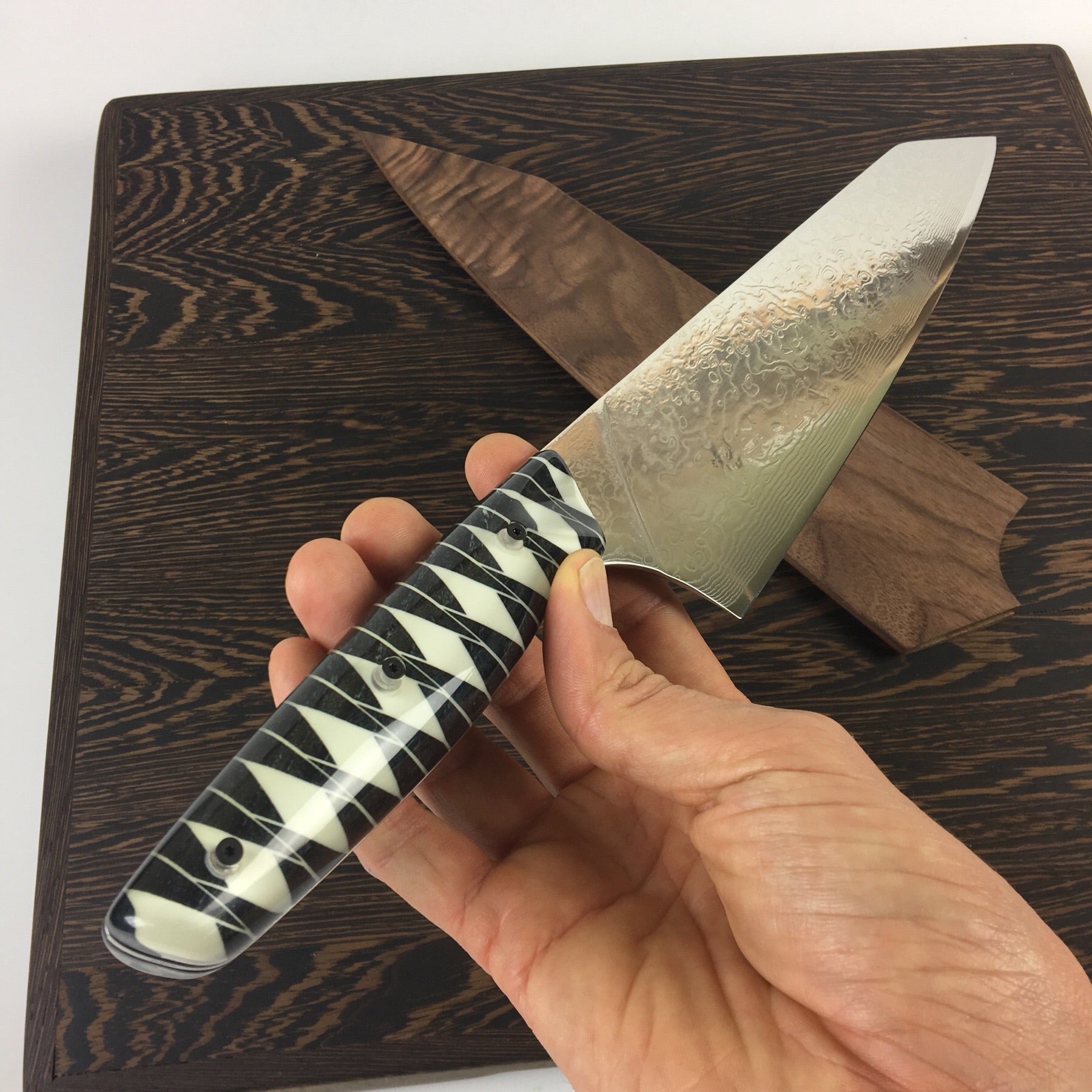 Samurai Chef - Gyuto K-tip 10in Chef's Knife - Samurai Damascus - Kata -  Soul Built