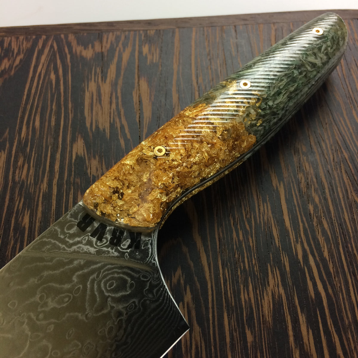 Gold Standard - 10&quot; Damascus - Gyuto - Wavy Handle