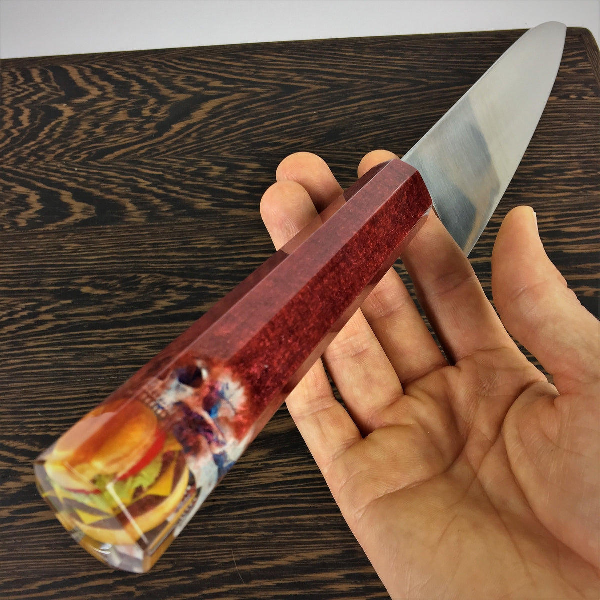 Randy Bobandy, Not even death could keep him from pounding cheeseburgers - 210mm (8.25in) Gyuto Chef Knife