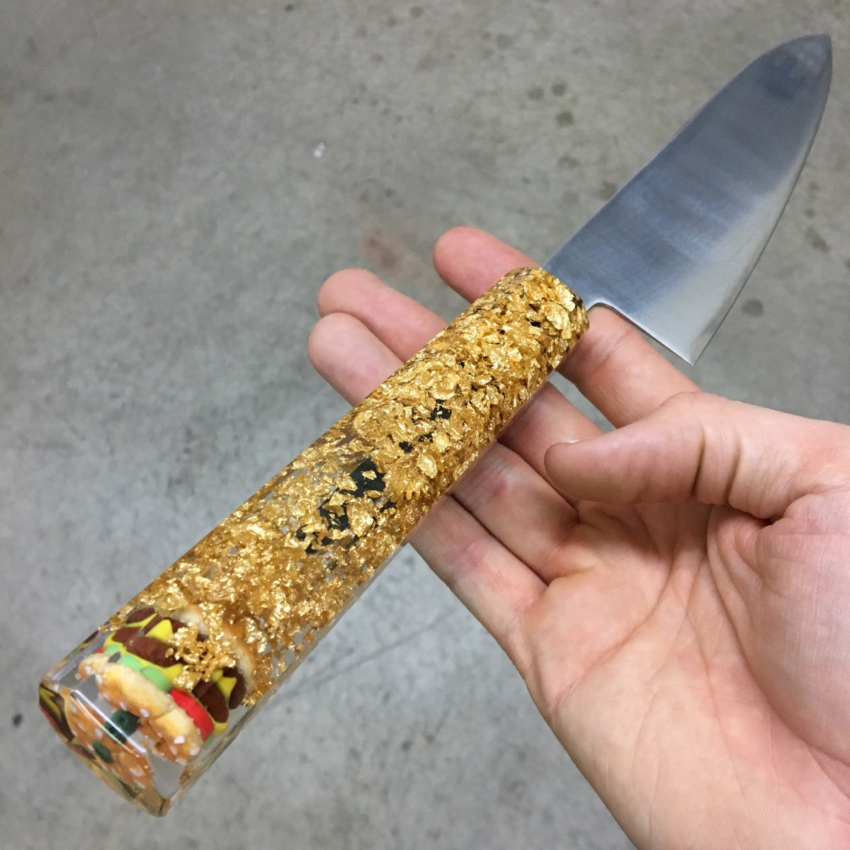 Cheeseburger in Paradise - 210mm (8.25in) Gyuto Chef Knife