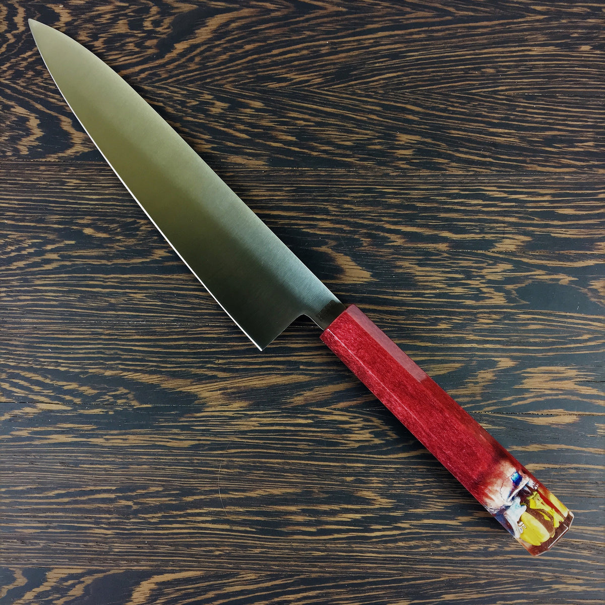 Randy Bobandy, Not even death could keep him from pounding cheeseburgers - 210mm (8.25in) Gyuto Chef Knife