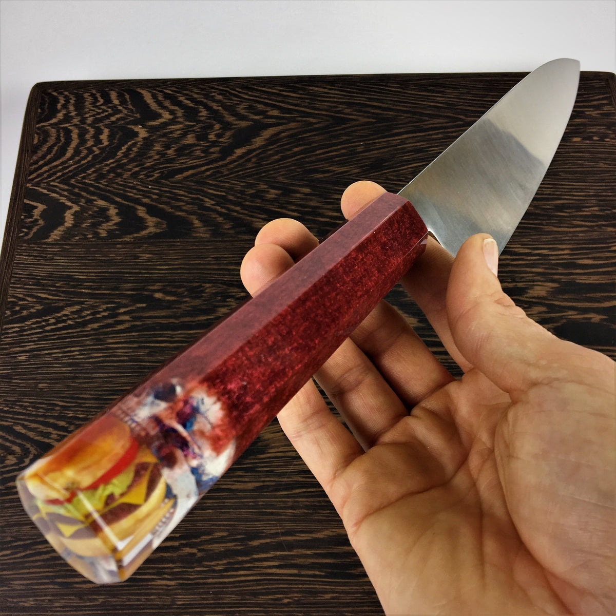 Randy Bobandy, Not even death could keep him from pounding cheeseburgers - 210mm (8.25in) Gyuto Chef Knife