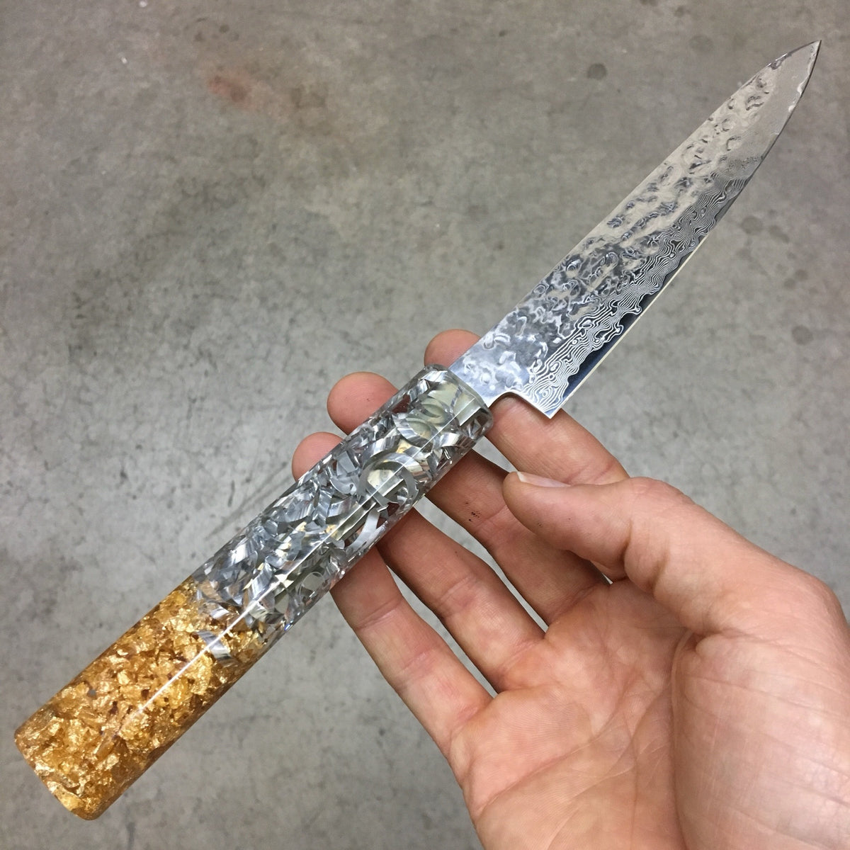 The Alchemist - 6in (150mm) Damascus Petty Culinary Knife