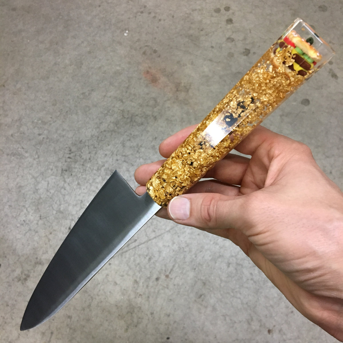 Cheeseburger in Paradise - 210mm (8.25in) Gyuto Chef Knife