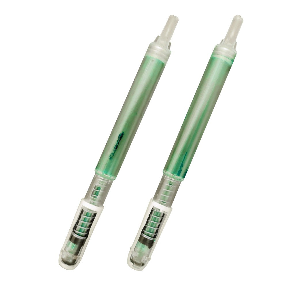 MARKSMITH® Fine Permanent Cartridge Refill 2 Pack - GREEN -