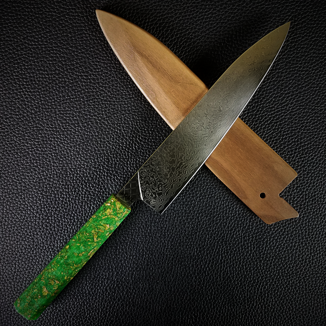 Emerelda - 210mm (8.25in) Damascus Gyuto Chef Knife